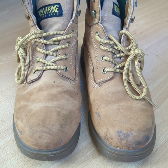 Wolverine Carlsbad‎ Work Boots Size 10.5 W Tan 6\